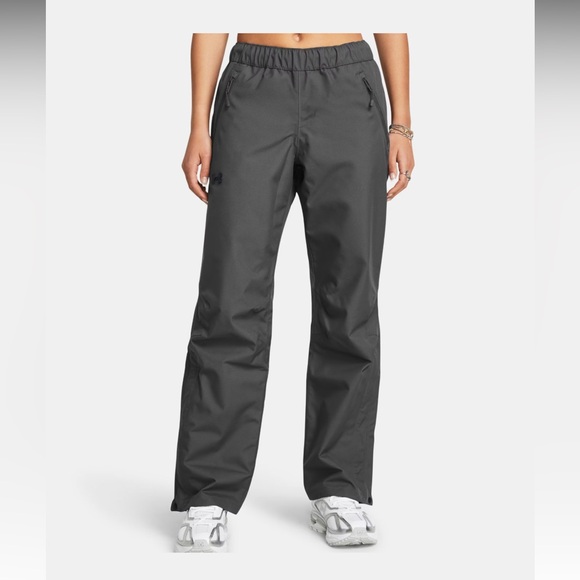 Under Armour Women's Stormproof Lined Rain Pants. MSRP $130. Size L - Picture 1 of 17
